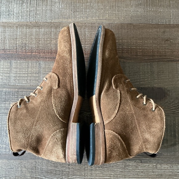 Warfield & Grand Men's Tan Suede Chukka Boots Size 11 - Picture 5 of 9
